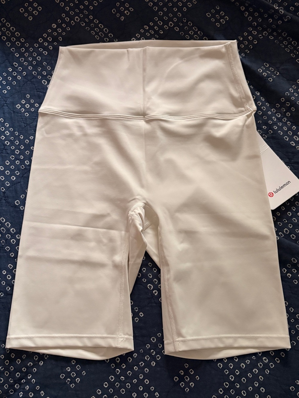 lululemon athletica High-Rise Bike Shorts — White